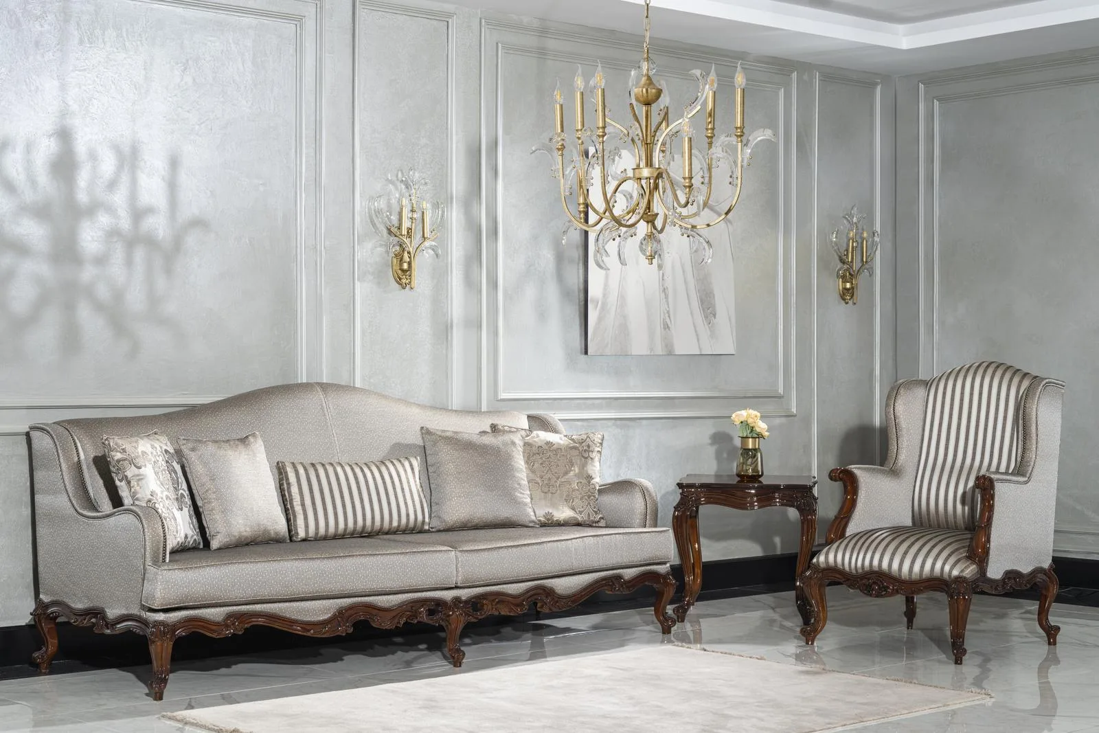 Monet Classic Sofa Set