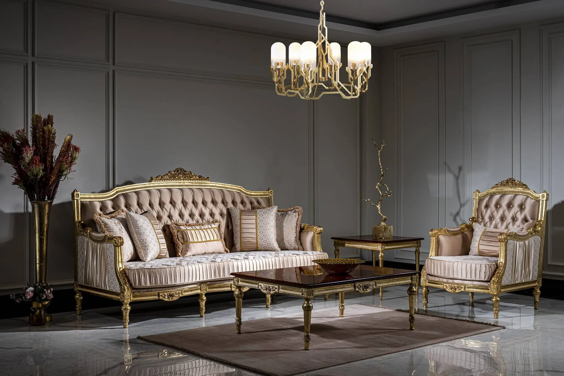 Palace Classic Sofa Set