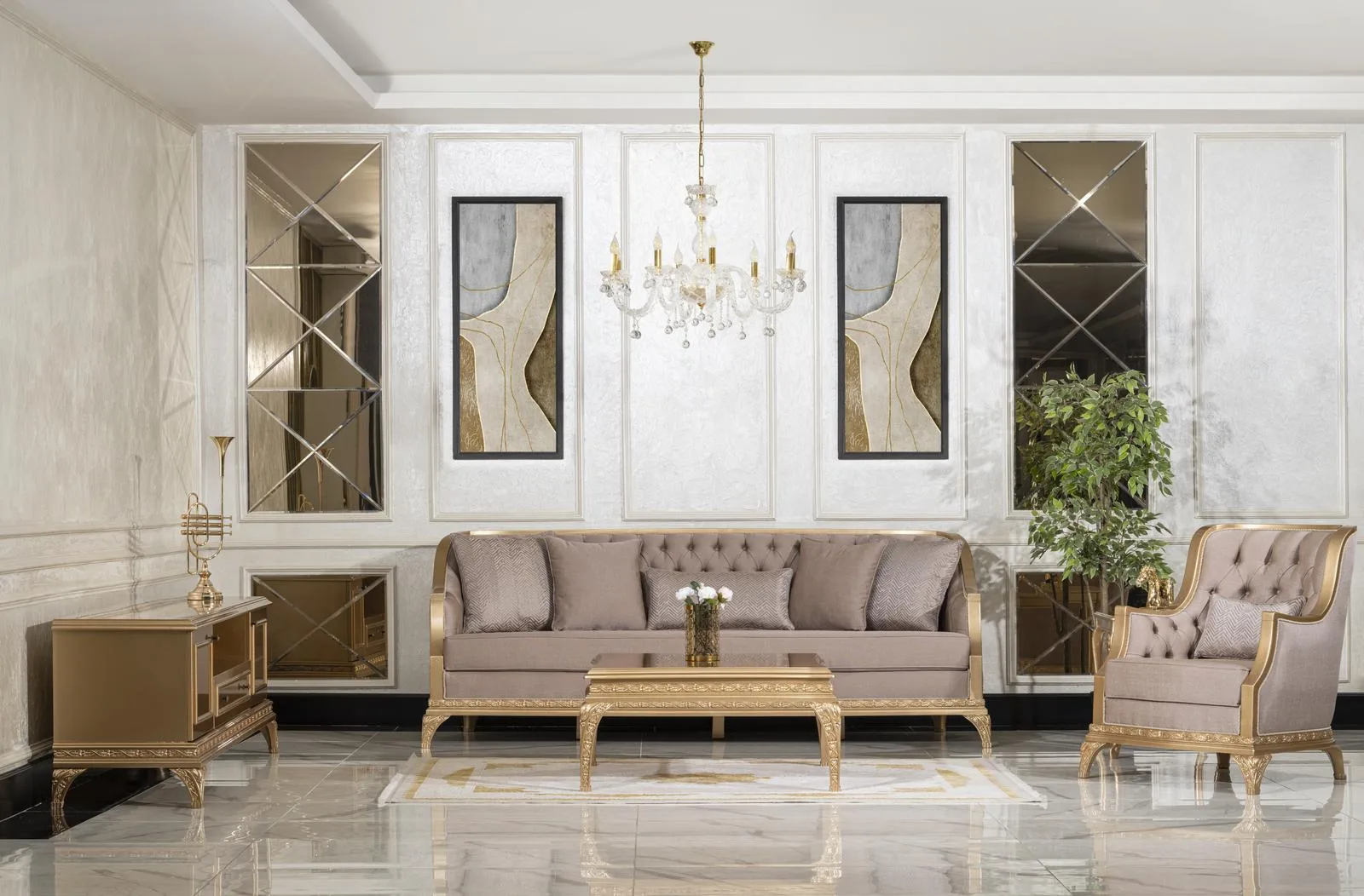 Pera Classic Sofa Set