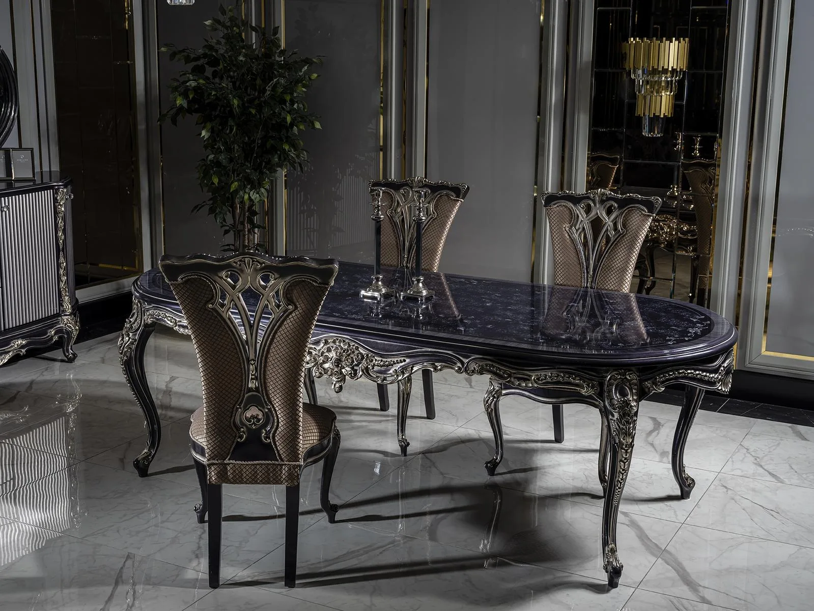 Queen Classic Dining Room Set
